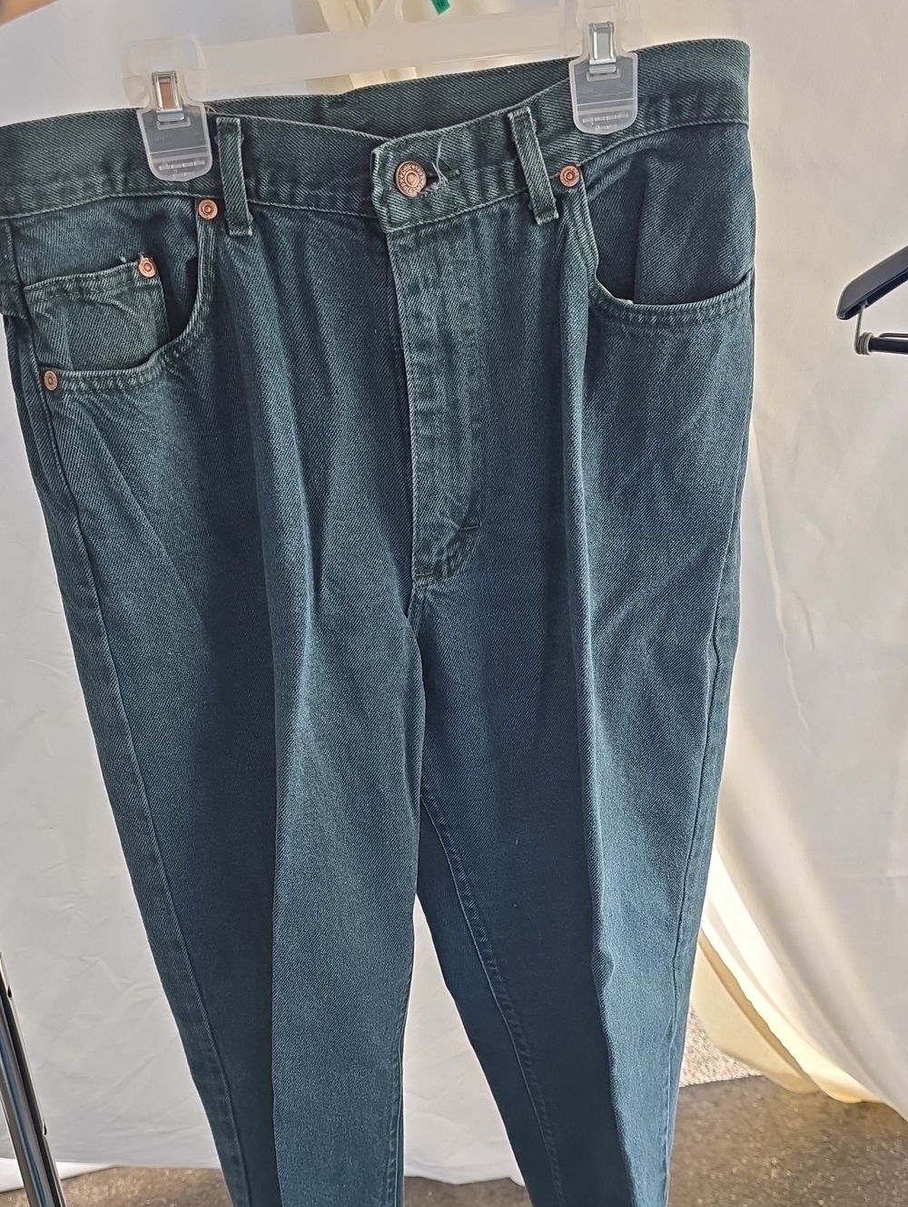 Lee Teal Slim Straight Jeans